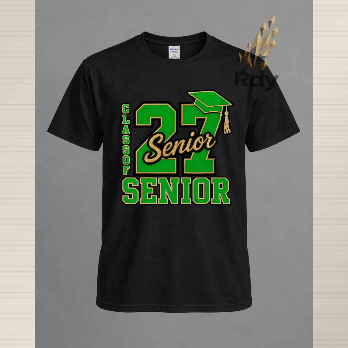 Senior 27 Varsity Graduation Shirt – Class of 2027 Tee