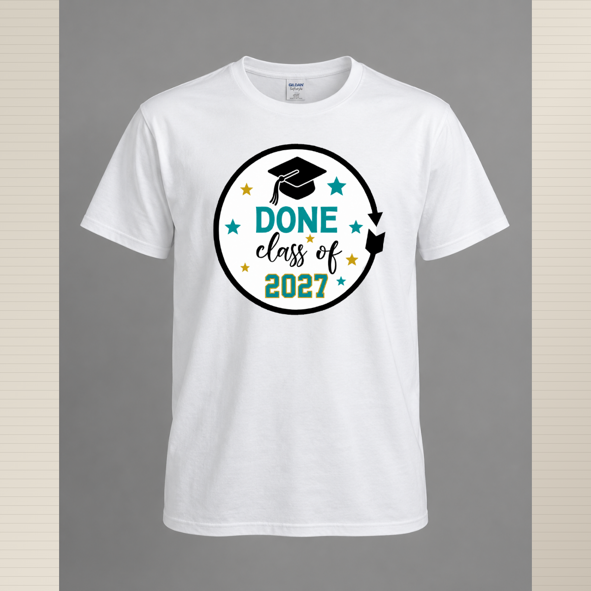 Done Class of 2027 Graduation Shirt – Funny Senior Tee