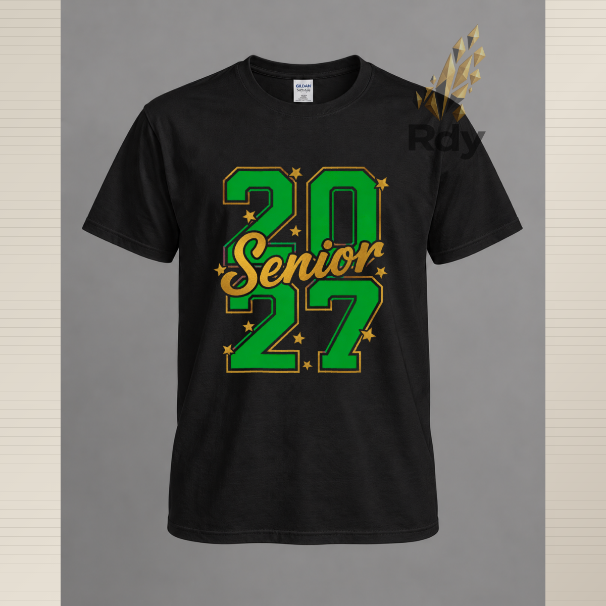Senior 2027 Stars Graduation Shirt – Class of 2027 Tee