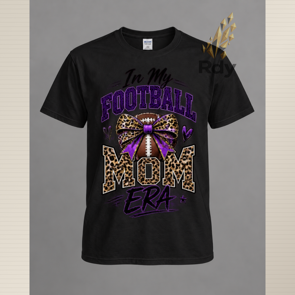 In My Football Mom Era T-Shirt – Game Day Graphic Tee