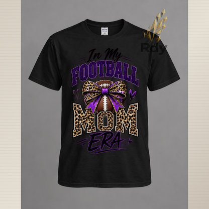 In My Football Mom Era T-Shirt – Game Day Graphic Tee