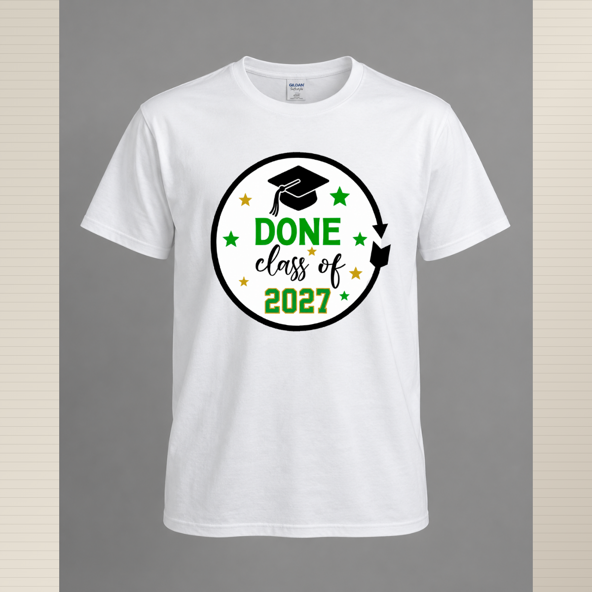 Done Class of 2027 Graduation Shirt – Funny Senior Tee