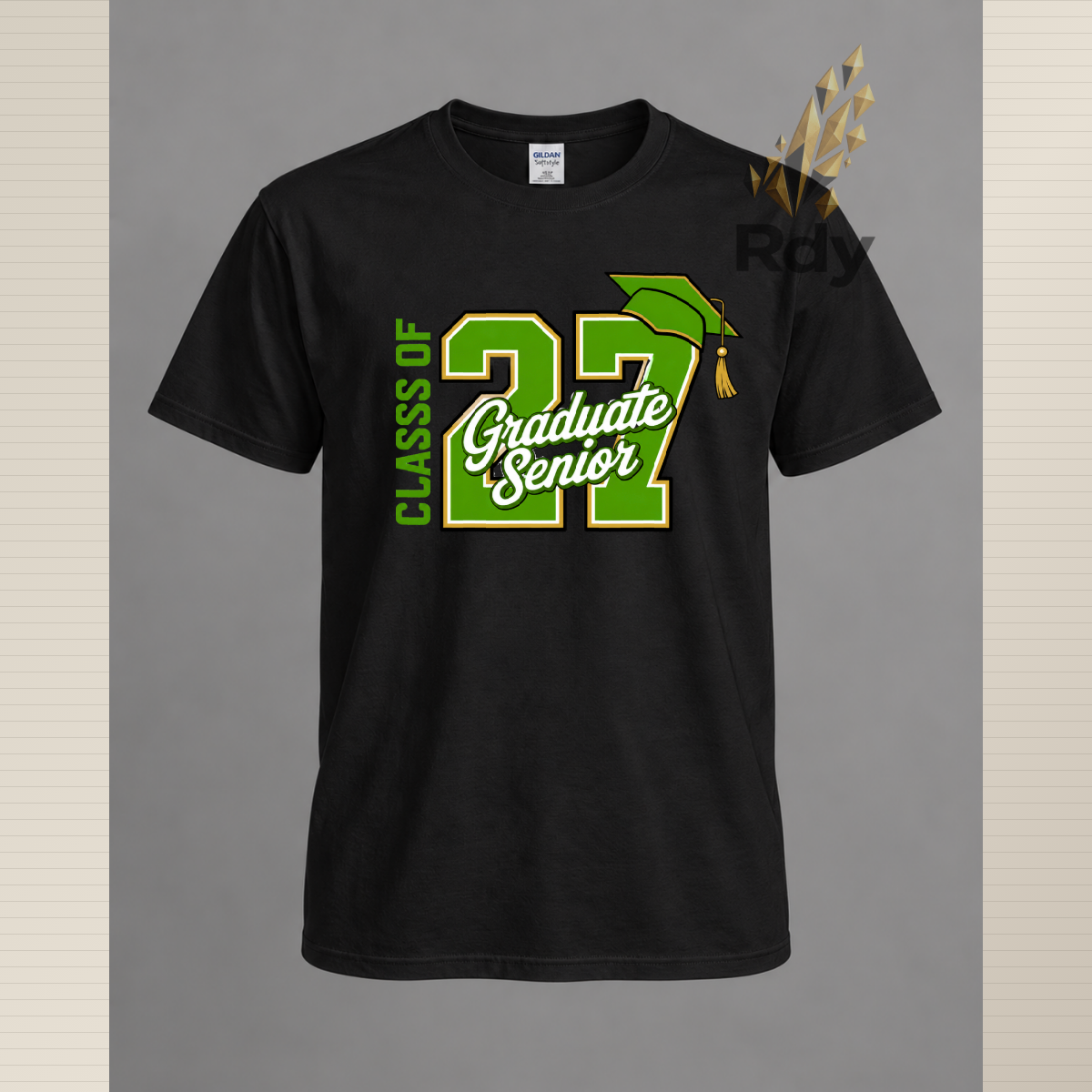 Graduate Senior 27 Shirt – Class of 2027 Graduation Tee