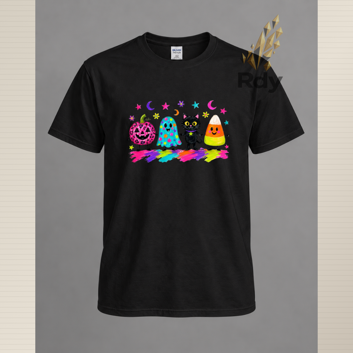 Colorful Halloween Graphic T-Shirts – Cute Spooky Tees