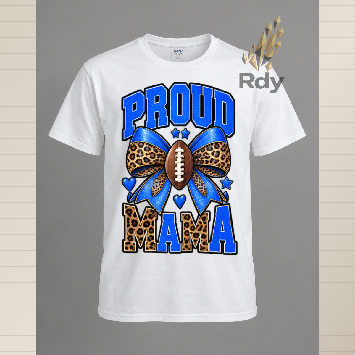 Proud Football Mama T-Shirt – Sports Mom Game Day Tee