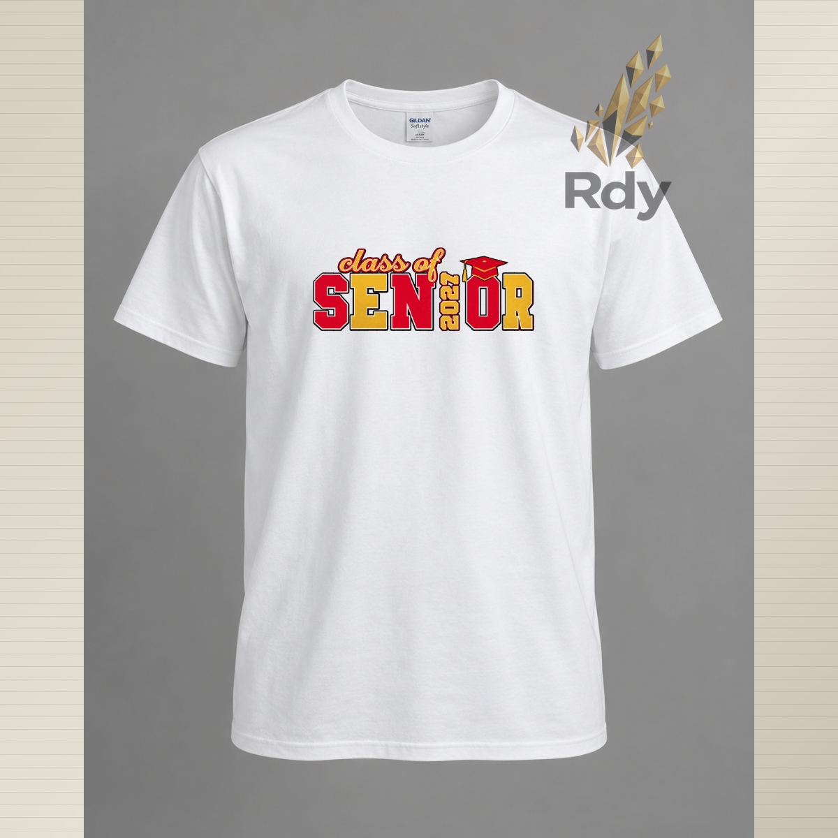 Senior 2027 Minimal Varsity Shirt – Class of 2027 Tee