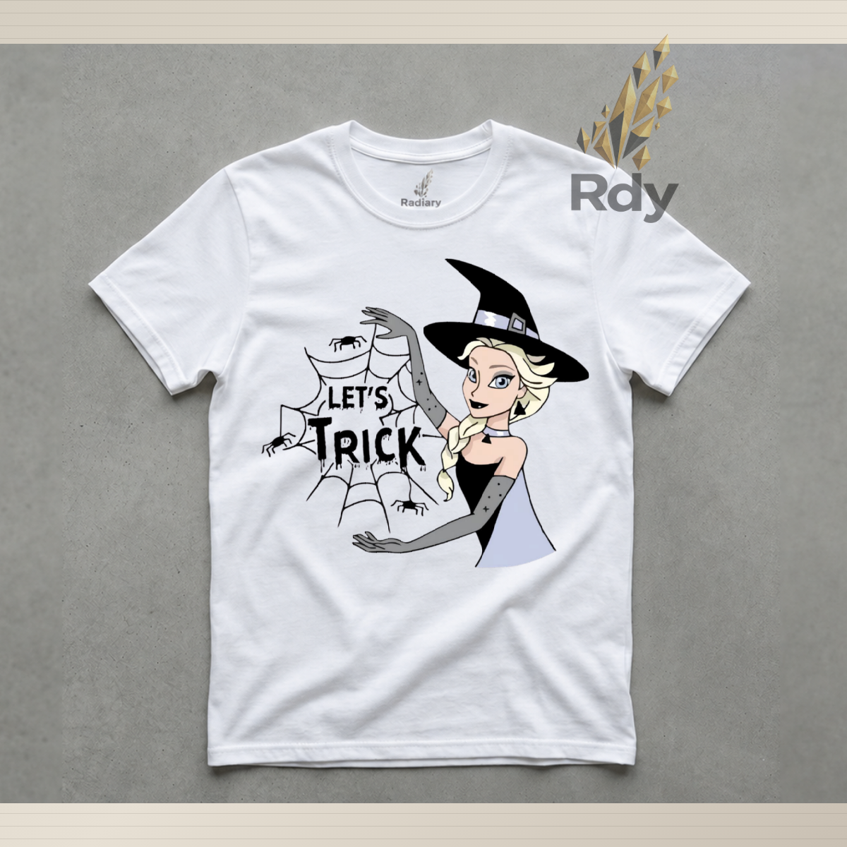 Halloween Princess Witch T-Shirts – Kids & Women’s Spooky Designs