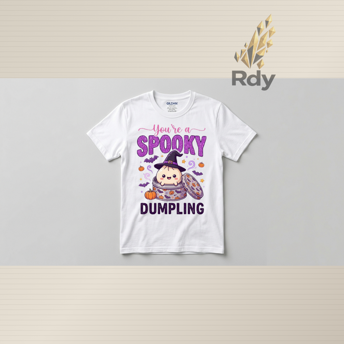 Kids Cute Halloween T-Shirts – Spooky Dumpling Collection