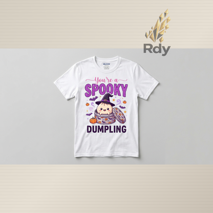 Kids Cute Halloween T-Shirts – Spooky Dumpling Collection