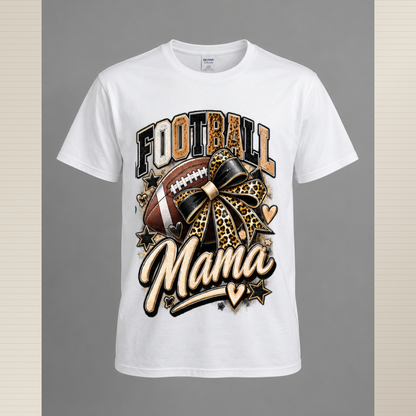 Football Mama T-Shirt – Game Day Mom Graphic Tee