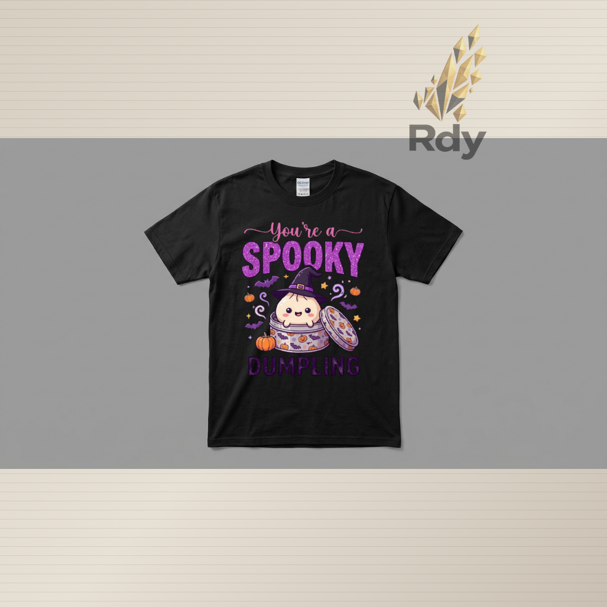 Kids Cute Halloween T-Shirts – Spooky Dumpling Collection