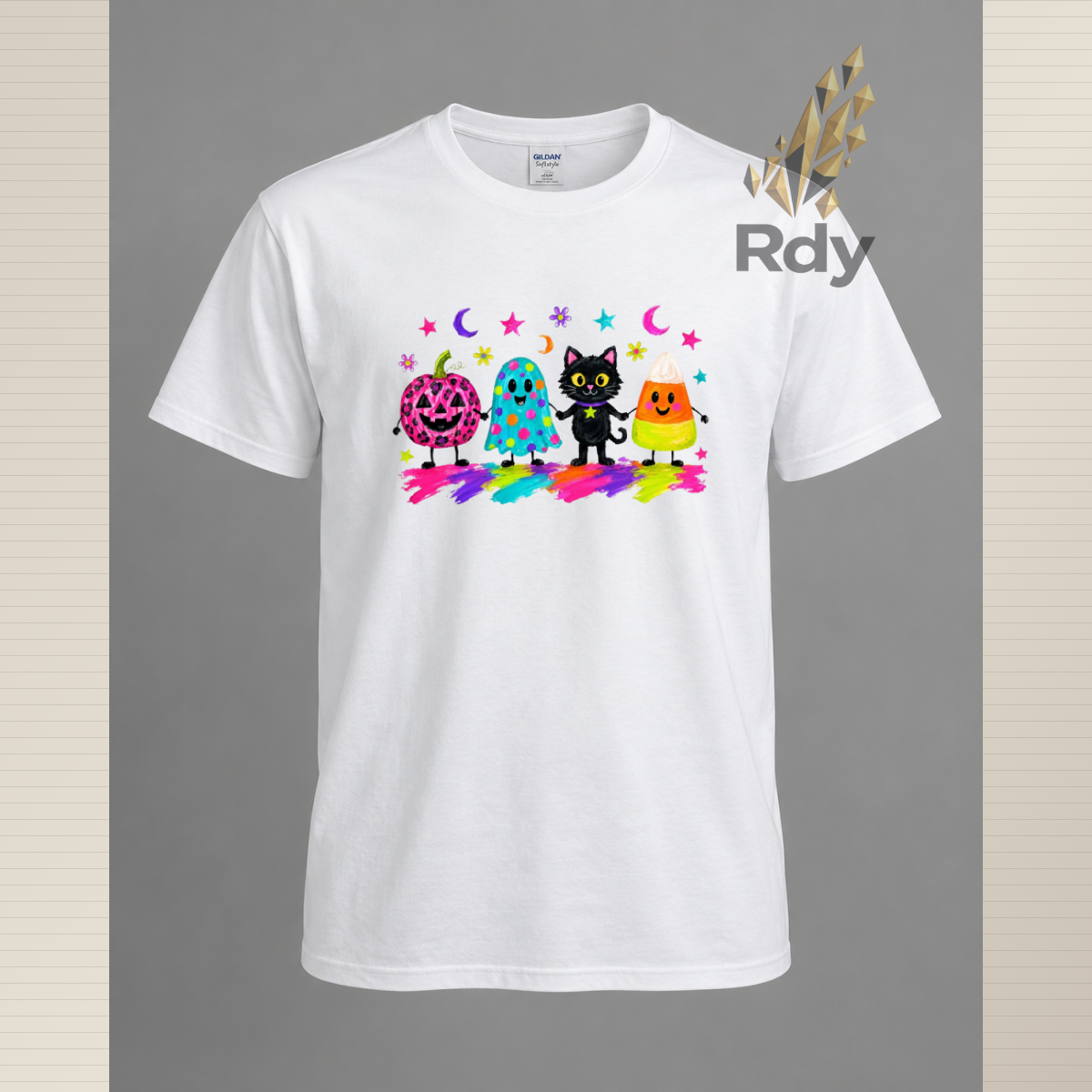 Colorful Halloween Graphic T-Shirts – Cute Spooky Tees