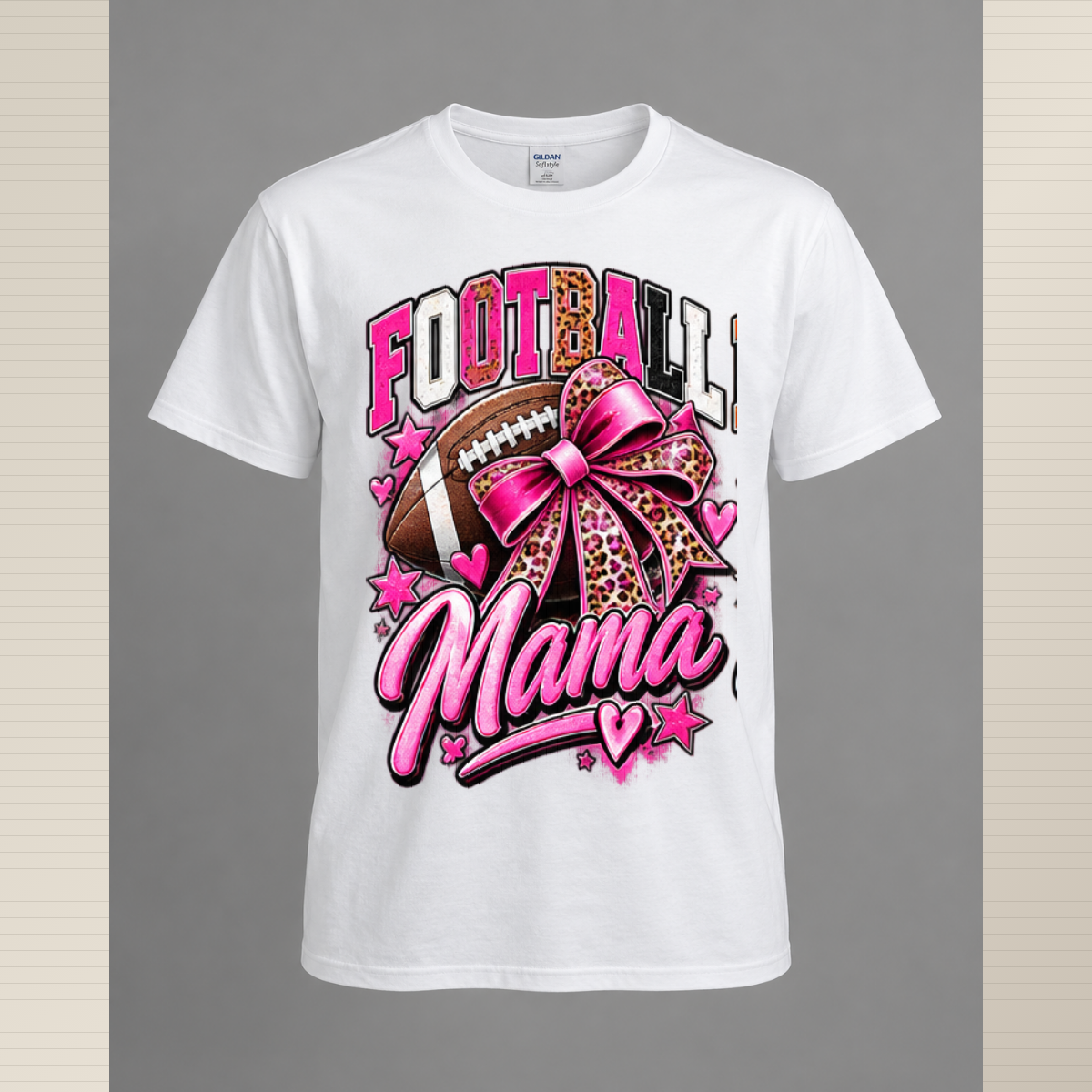 Football Mama T-Shirt – Game Day Mom Graphic Tee
