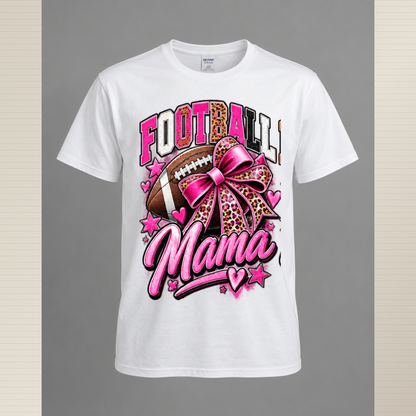 Football Mama T-Shirt – Game Day Mom Graphic Tee
