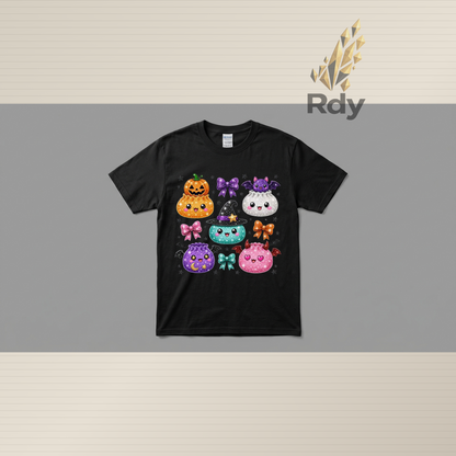Kids Cute Halloween T-Shirts – Spooky Dumpling Collection