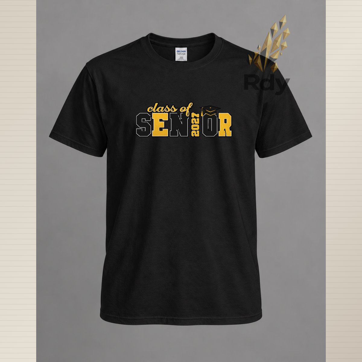 Senior 2027 Minimal Varsity Shirt – Class of 2027 Tee