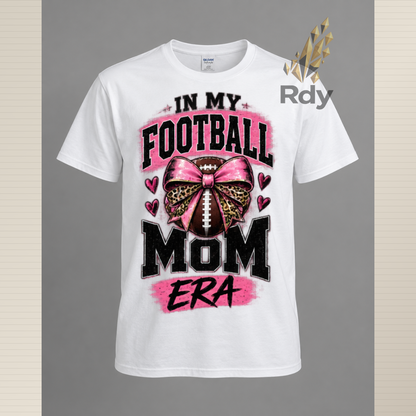 In My Football Mom Era T-Shirt – Game Day Graphic Tee