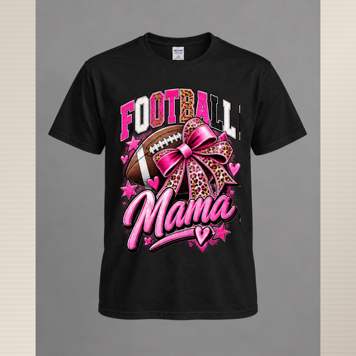 Football Mama T-Shirt – Game Day Mom Graphic Tee