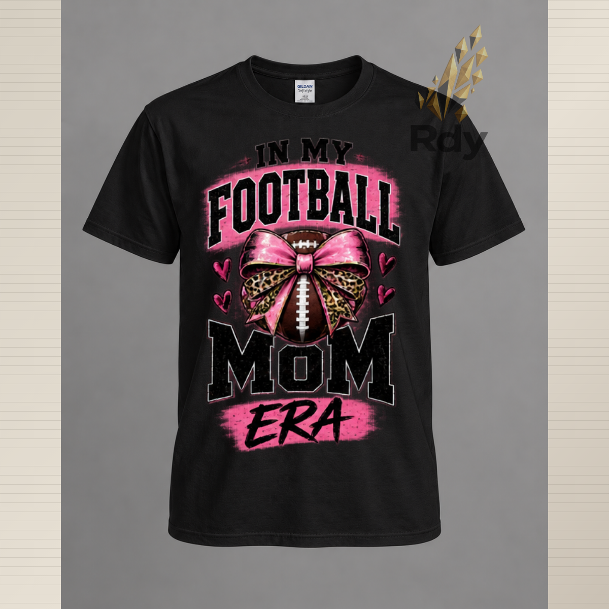 In My Football Mom Era T-Shirt – Game Day Graphic Tee