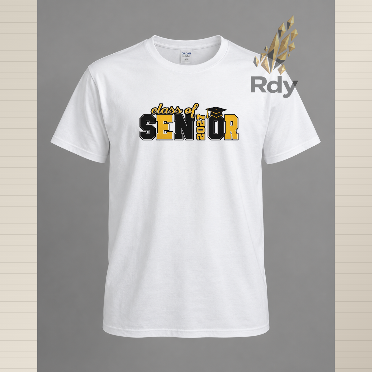 Senior 2027 Minimal Varsity Shirt – Class of 2027 Tee