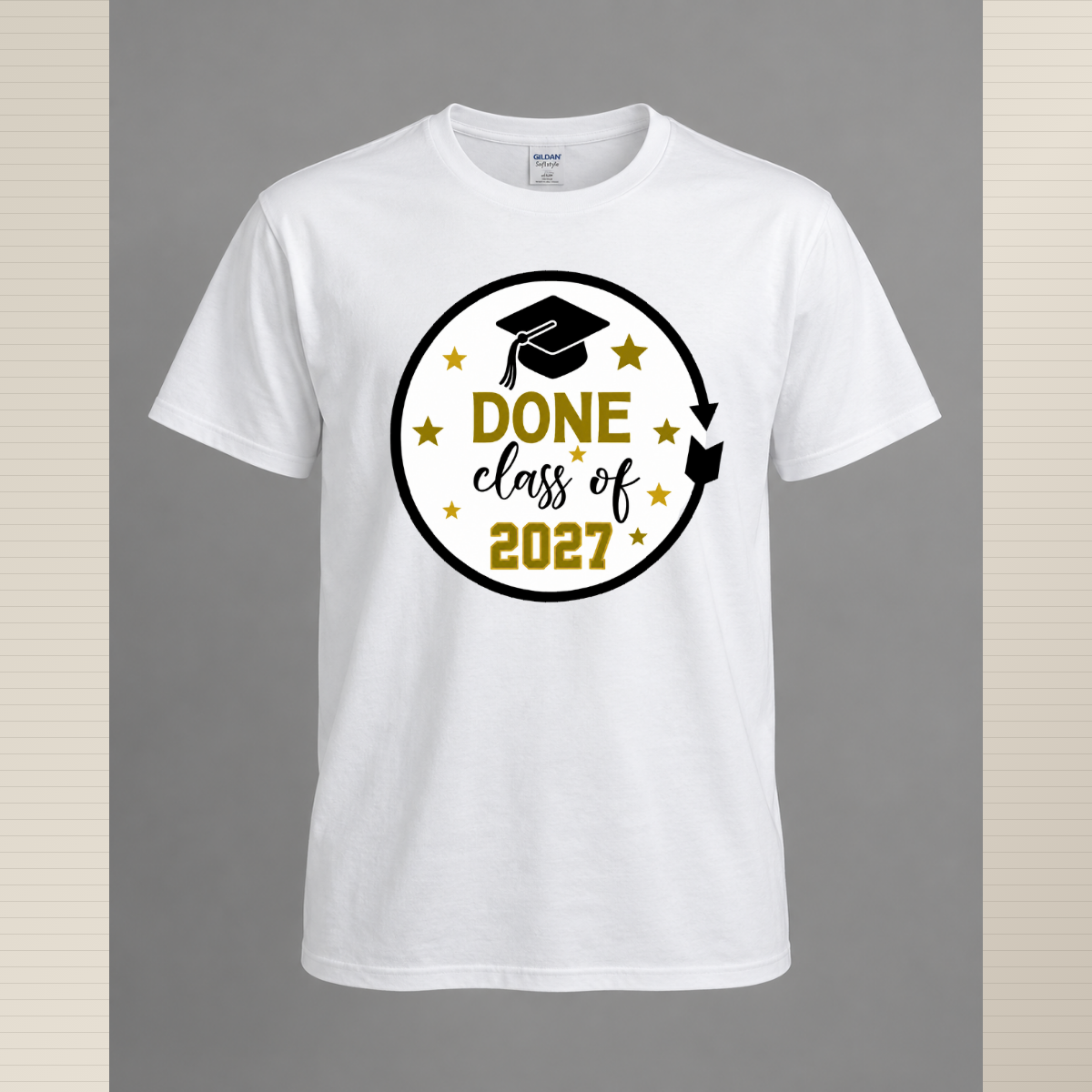 Done Class of 2027 Graduation Shirt – Funny Senior Tee
