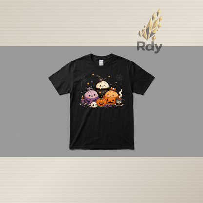 Kids Cute Halloween T-Shirts – Spooky Dumpling Collection