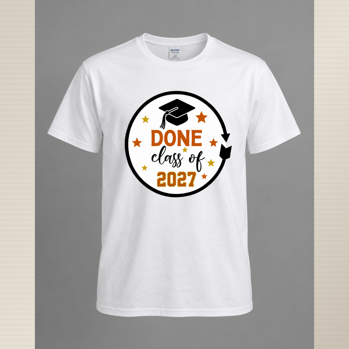 Done Class of 2027 Graduation Shirt – Funny Senior Tee