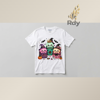 Kids Cute Halloween T-Shirts – Spooky Dumpling Collection