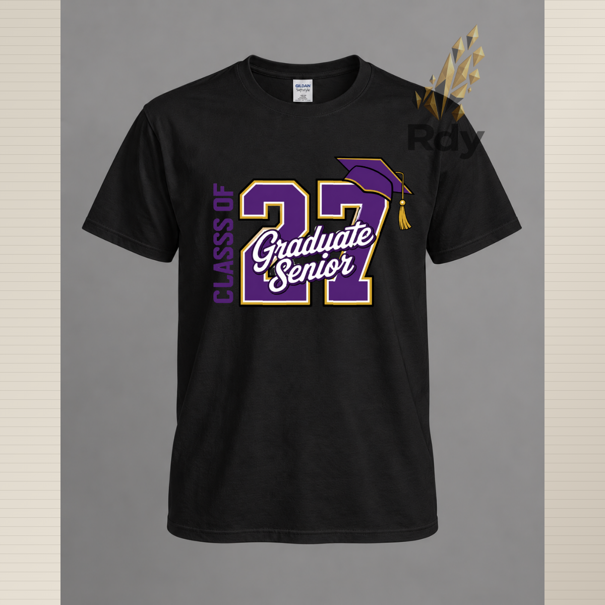 Graduate Senior 27 Shirt – Class of 2027 Graduation Tee