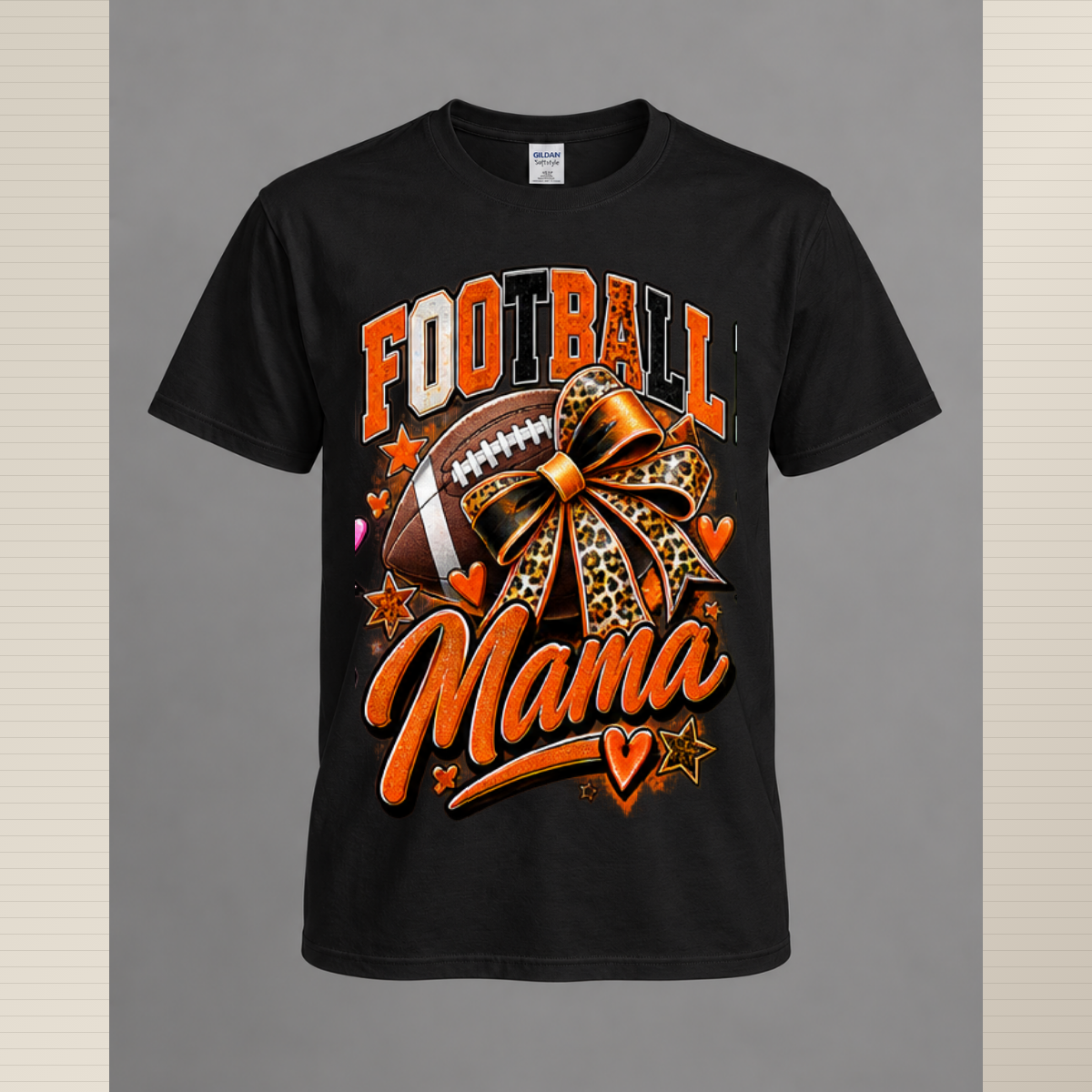 Football Mama T-Shirt – Game Day Mom Graphic Tee