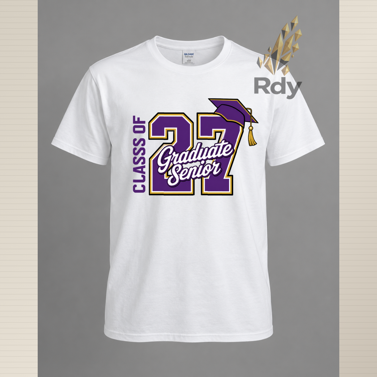 Graduate Senior 27 Shirt – Class of 2027 Graduation Tee