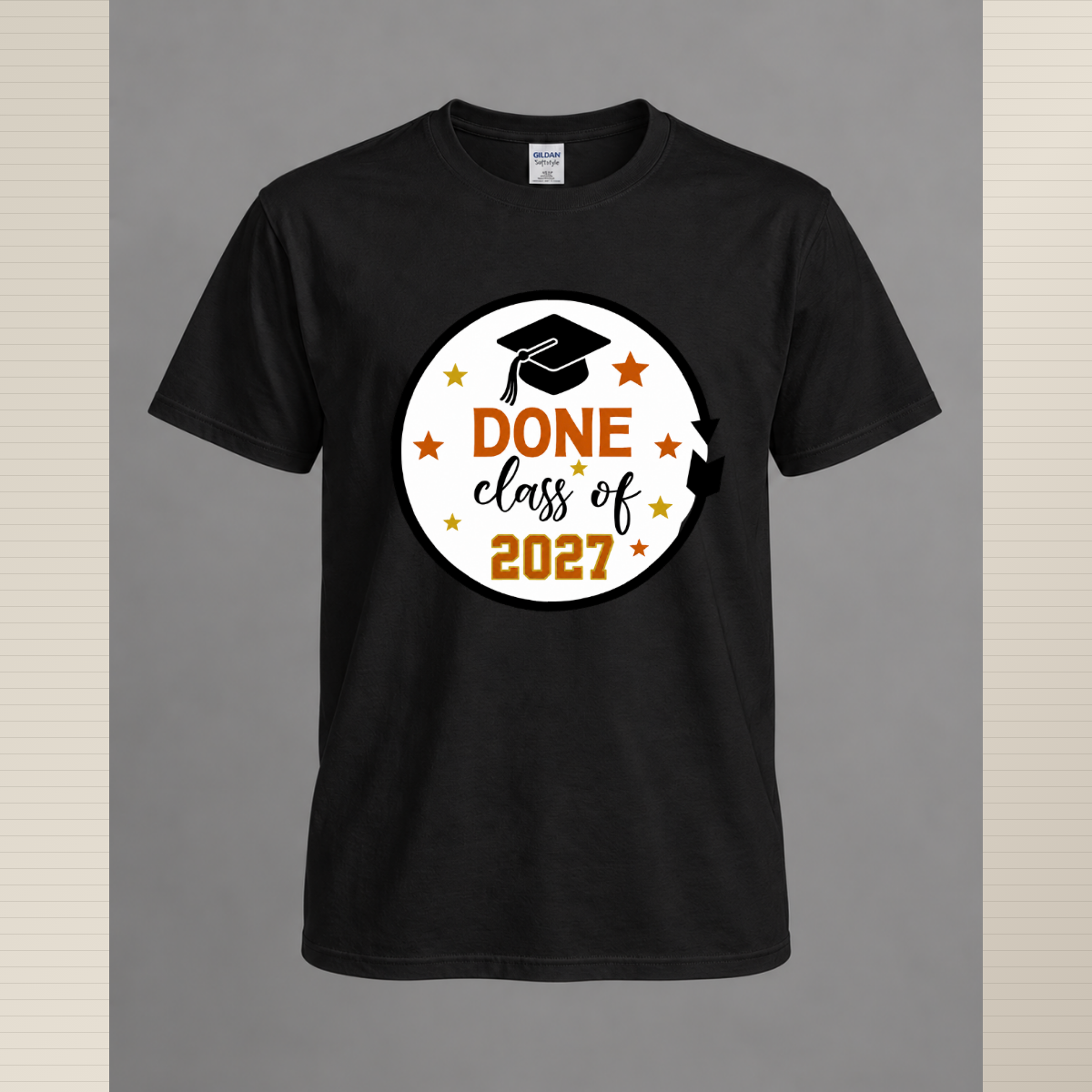 Done Class of 2027 Graduation Shirt – Funny Senior Tee