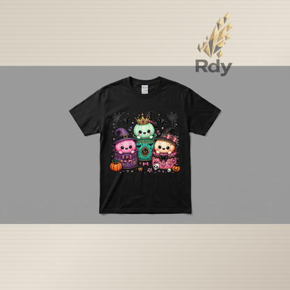 Kids Cute Halloween T-Shirts – Spooky Dumpling Collection