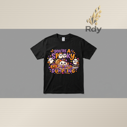 Kids Cute Halloween T-Shirts – Spooky Dumpling Collection
