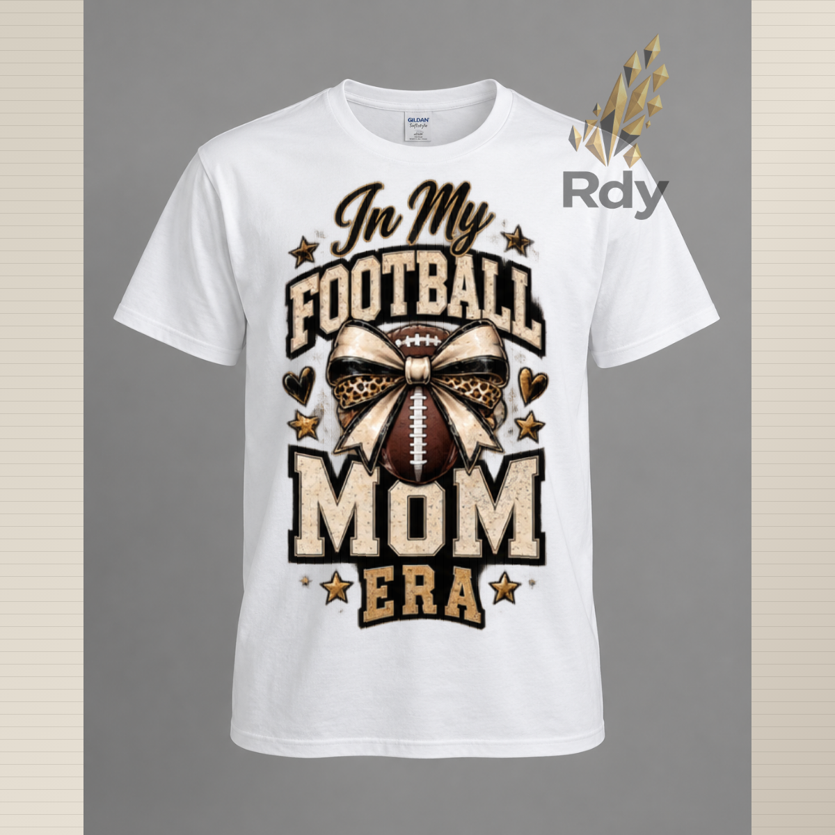 In My Football Mom Era T-Shirt – Game Day Graphic Tee