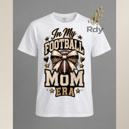 In My Football Mom Era T-Shirt – Game Day Graphic Tee