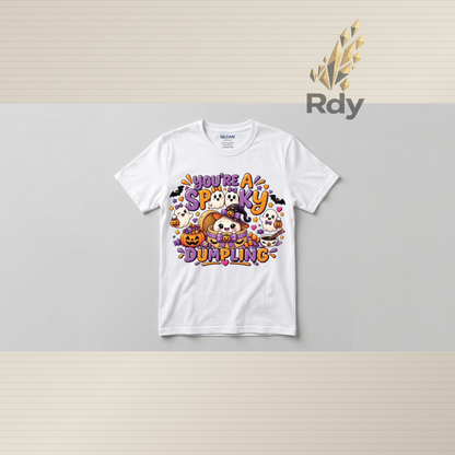 Kids Cute Halloween T-Shirts – Spooky Dumpling Collection