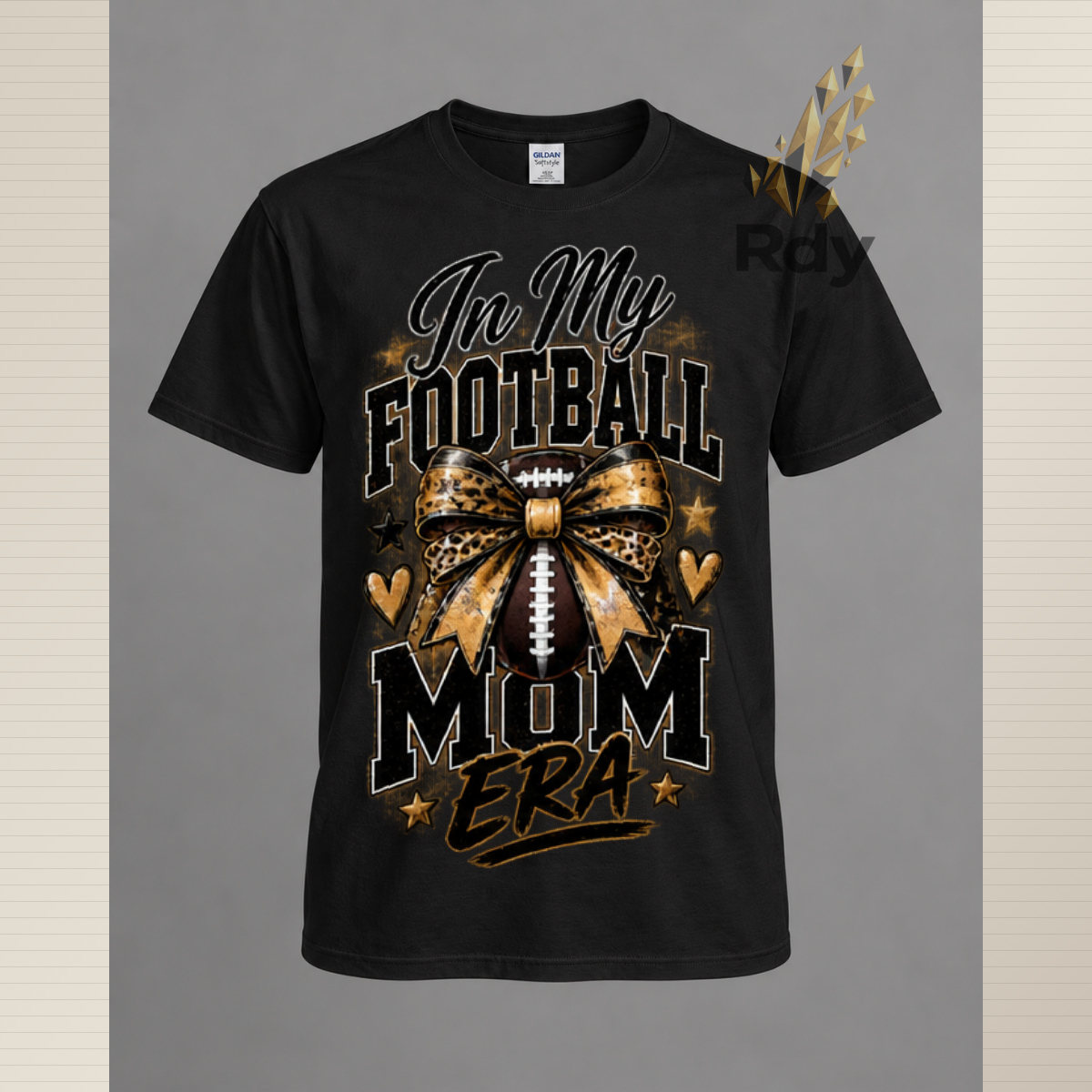 In My Football Mom Era T-Shirt – Game Day Graphic Tee