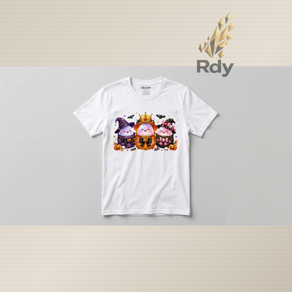 Kids Cute Halloween T-Shirts – Spooky Dumpling Collection