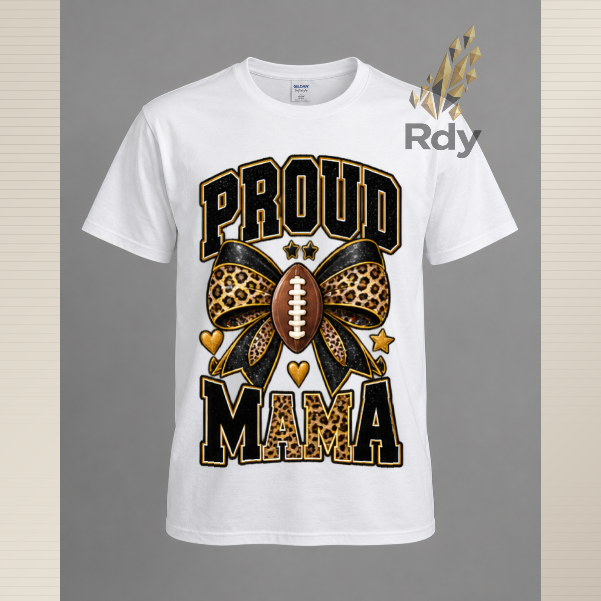 Proud Football Mama T-Shirt – Sports Mom Game Day Tee