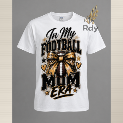 In My Football Mom Era T-Shirt – Game Day Graphic Tee