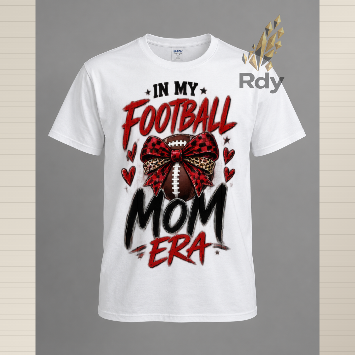 In My Football Mom Era T-Shirt – Game Day Graphic Tee