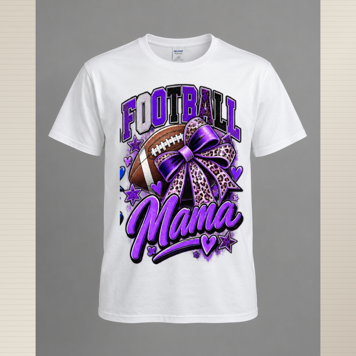Football Mama T-Shirt – Game Day Mom Graphic Tee