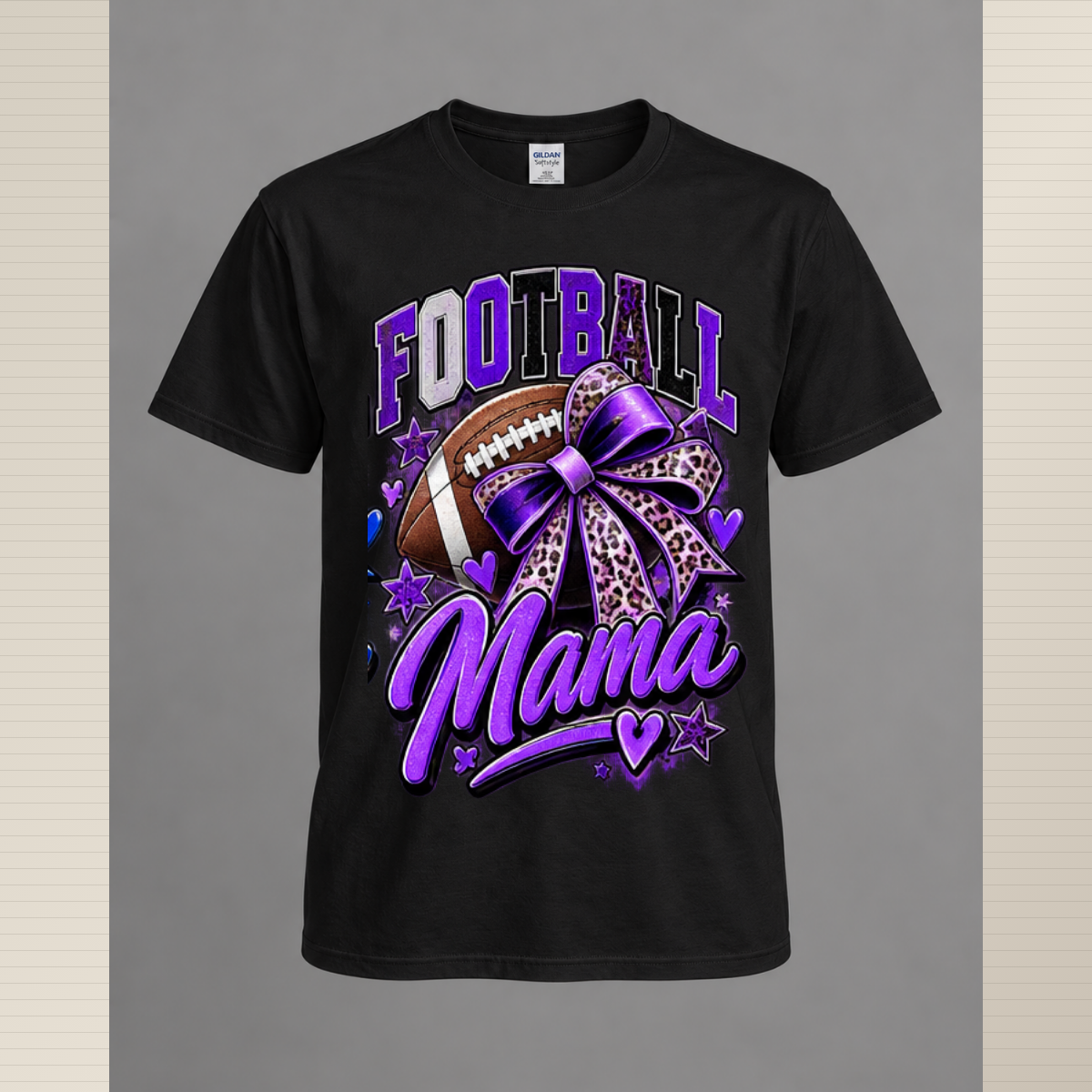 Football Mama T-Shirt – Game Day Mom Graphic Tee