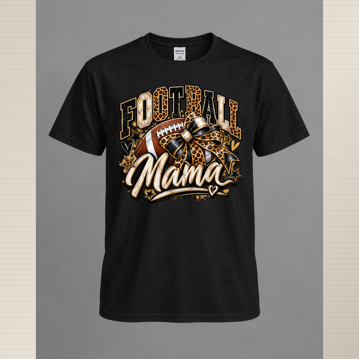 Football Mama T-Shirt – Game Day Mom Graphic Tee
