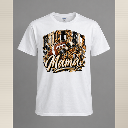 Football Mama T-Shirt – Game Day Mom Graphic Tee