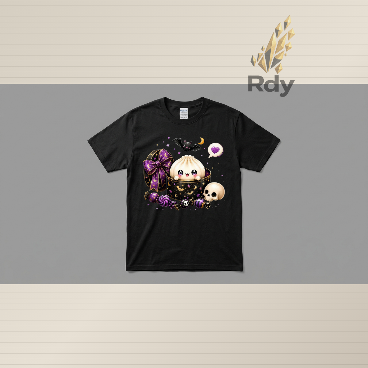 Kids Cute Halloween T-Shirts – Spooky Dumpling Collection