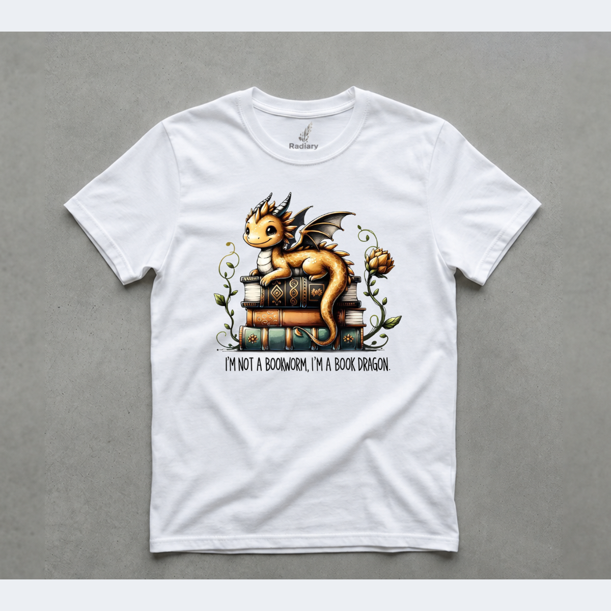 Book Lover Graphic T-Shirt Collection | Reading, Dragons, Coffee & Fantasy Designs