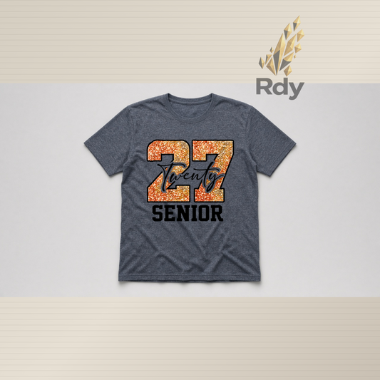 Twenty 27 Senior Shirt – Sparkle Style Graduation Tee