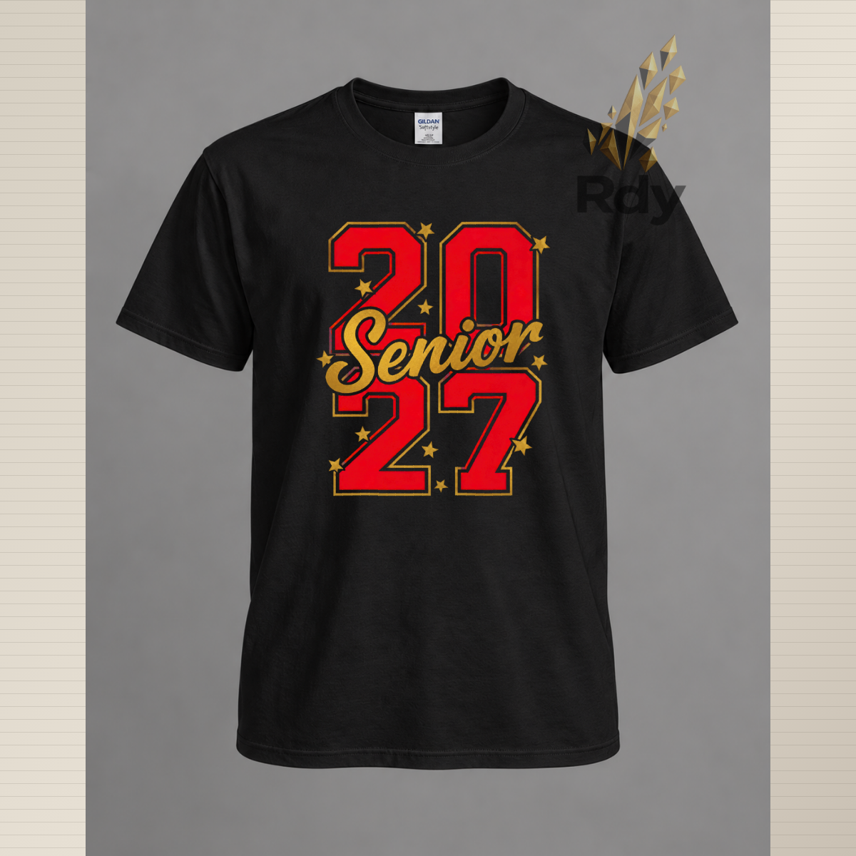Senior 2027 Stars Graduation Shirt – Class of 2027 Tee